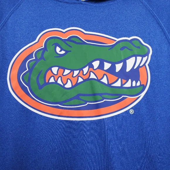 Colosseum University of Florida Gator Logo Hoodie Blue - Picture 2 of 8